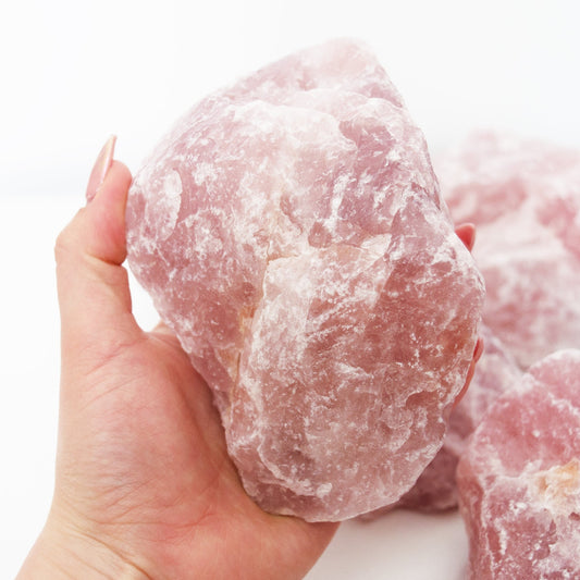 Rose Quartz Chunk, One Piece, 1-1.5kg